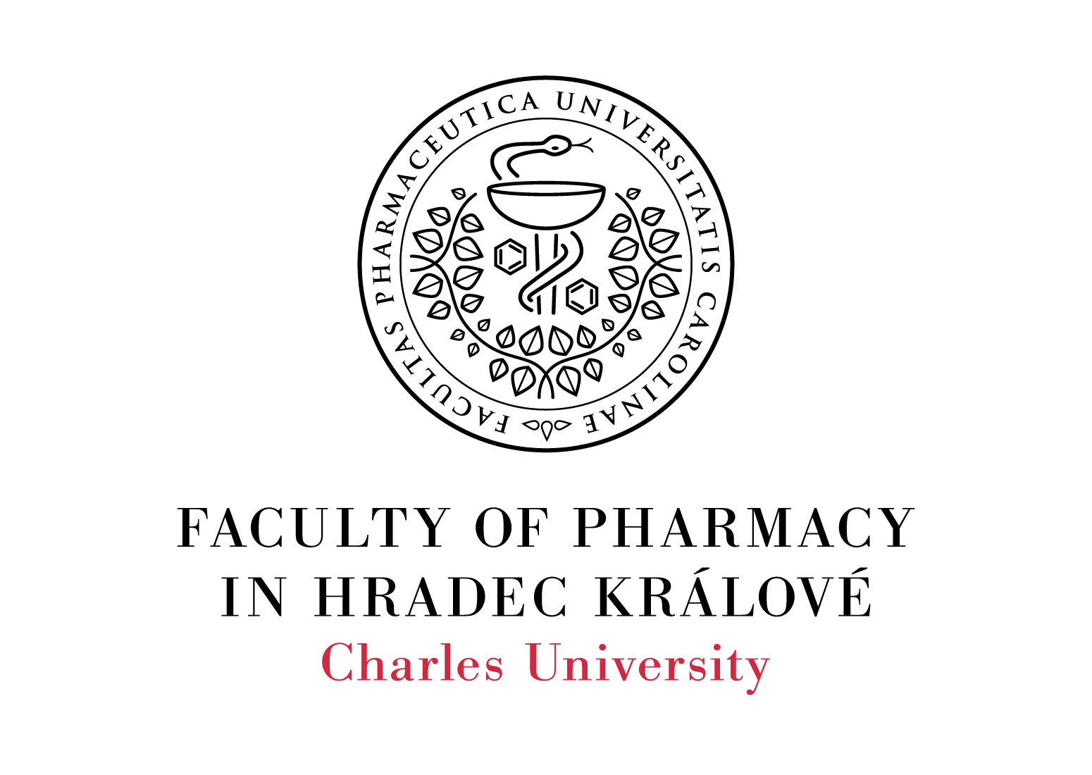 Logotype of the Faculty of Pharmacy, Charles University